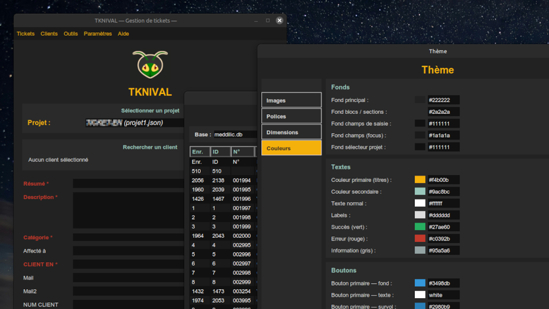 Capture d'écran de TKNIVAL